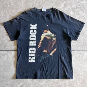 2000s Vintage Kid Rock Black Band T Shirt Size L